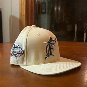 Florida Marlins Baseball SnapBack Cap with Embroidered Logo